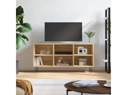 Vidaxl Armário De Tv 103,5x30x50 Cm Derivados Madeira Carvalho Sonoma