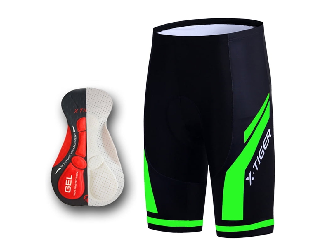 Pantalones Cortos De Ciclismo Para Hombre, Acolchados, De Secado Rápido
