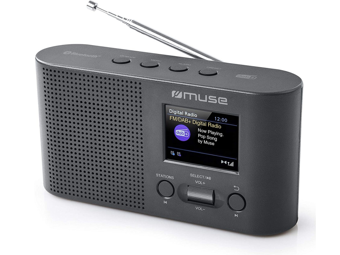 Rádio Digital Portátil Cinza M112Dbt