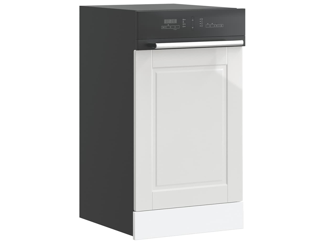 Móvel de Cozinha - Painel Máquina Lavar Louça Porto Branco Alto Brilho 45x1,5x67cm HARLANV1
