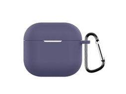 Capa protetora de silicone para fones de ouvido com gancho para AirPods 4 GIECY