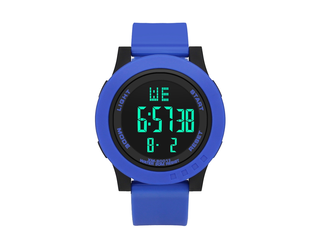 Reloj Deportivo Electrónico Digital Casual Para Niños Y Adolescentes Dzb09 Azul Cielo