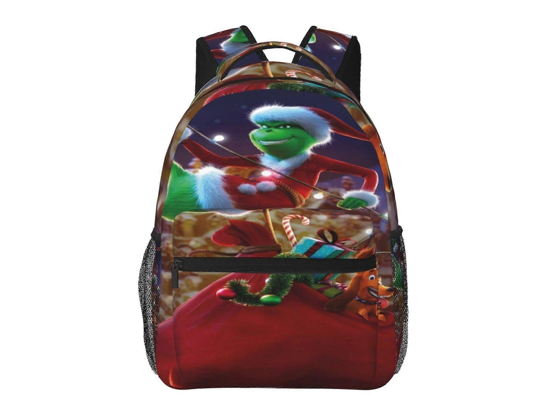 Mochila Grinch E132, Leve E Durável, À Prova Dágua E Com Alça De Ombro Ajustável N132 Olysi Shop