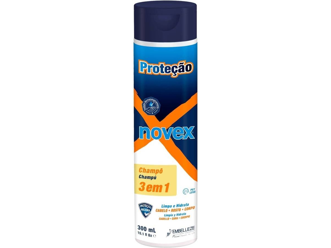 Champô NOVEX Proteção 3 em 1 300ml