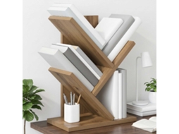 Vidaxl Estante De Livros Em Árvore 3 Níveis 30 X 18 X 40 Cm