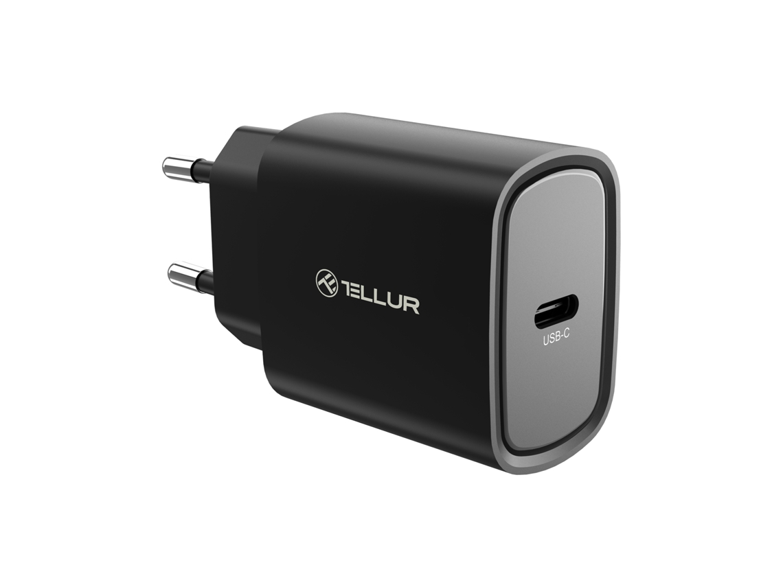 Carregador Parede Usb-C Pd TELLUR Preto