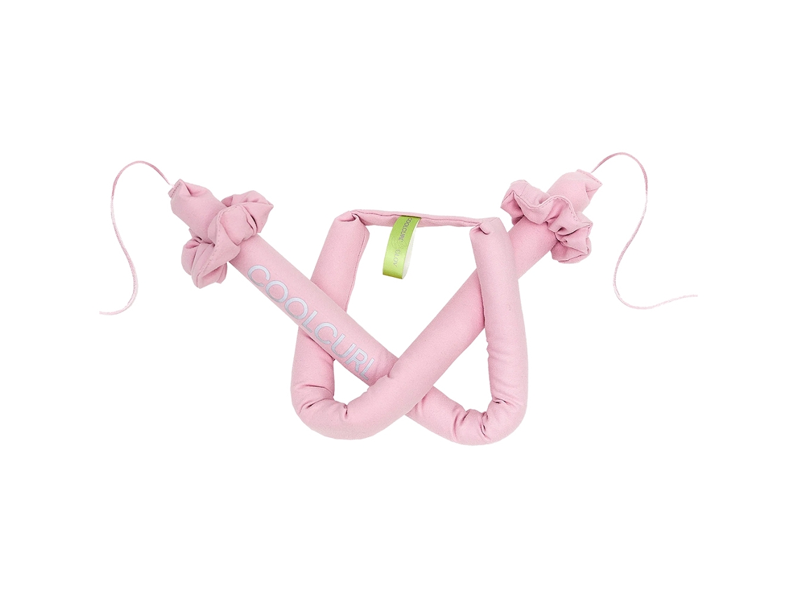 Coolcurl Modelador de Cabelo Inovador Sem Calor em Rosa Glov