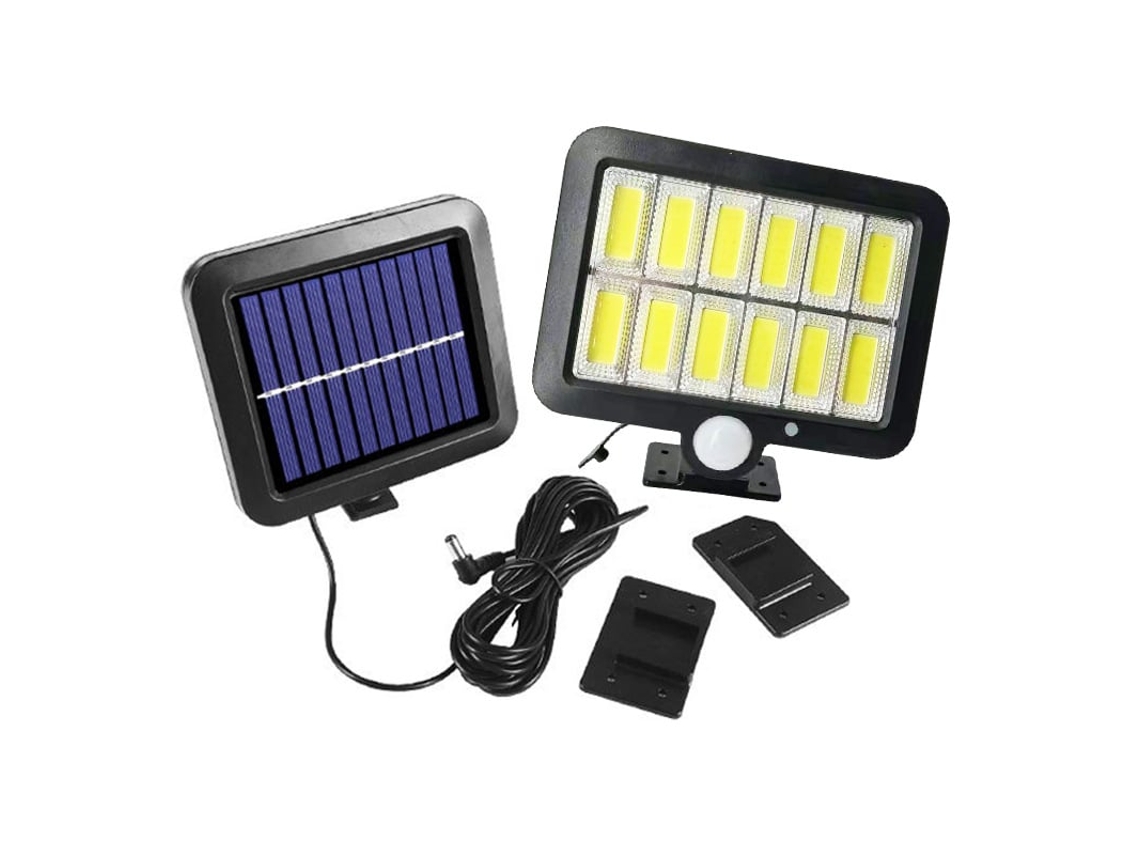 LUMINÁRIA SOLAR para cerca e escadas com sensor de movimento AQUAFORGE