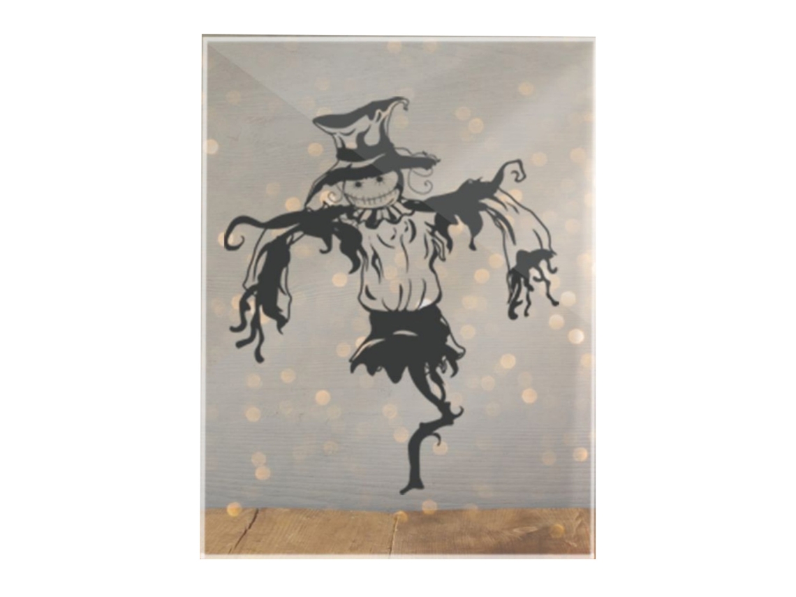 Adorno De Acrílico Tema Halloween À Prova Dágua
