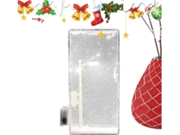 Luminária Noturna Genérica Com Cena De Neve, Natal, Abajur, Decoração
