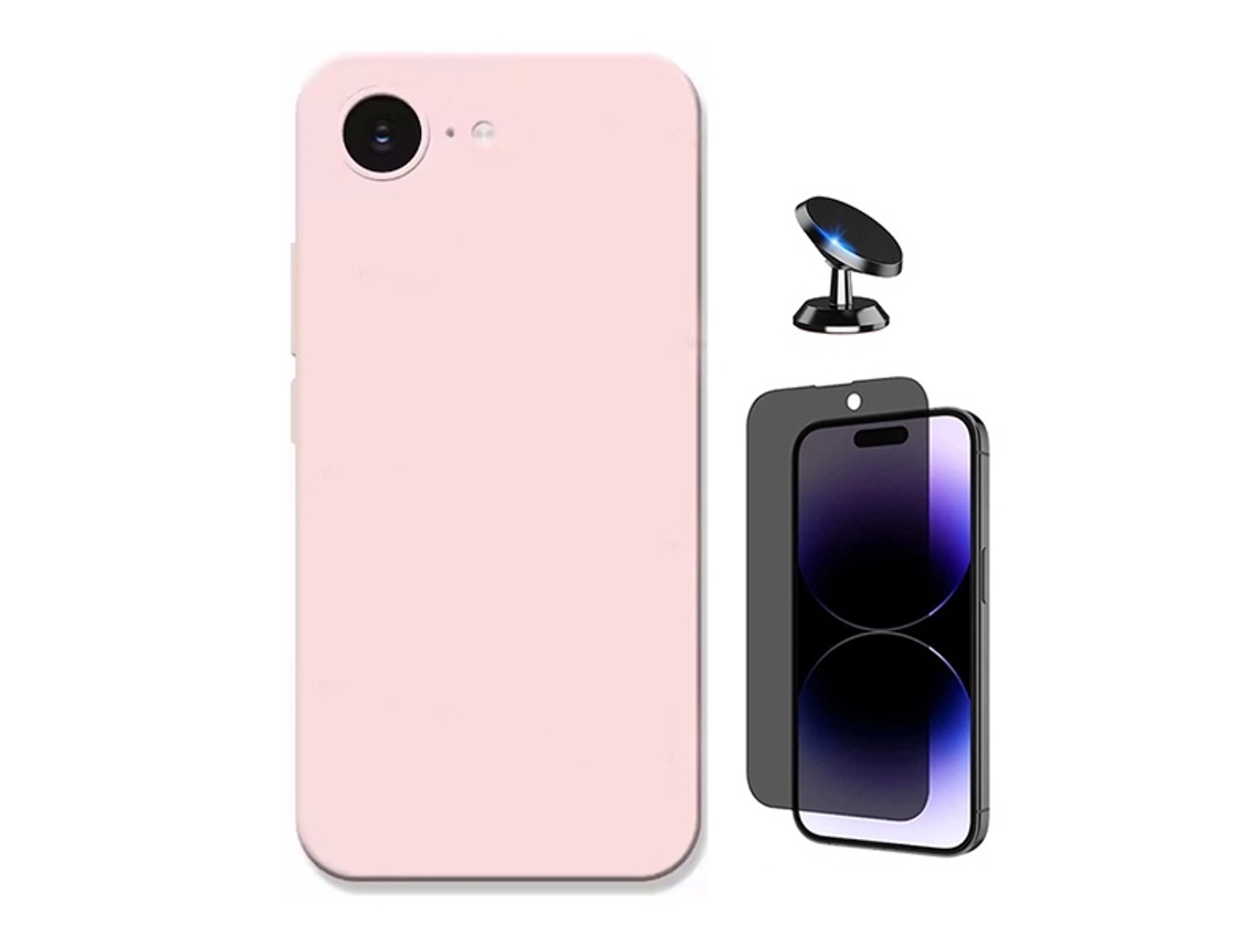 Capa Para Iphone 16 Phonecare Magnética Rosa