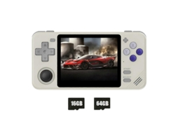 Console de jogos portátil RGB10X 16GB 64GB com tela IPS de 3,5 polegadas, Slowmoose