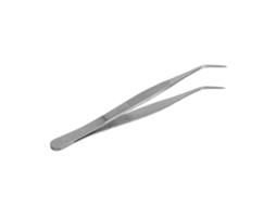 Pinzas De Acero Inoxidable 304 De 16 Cm Con Puntas Finas Serradas Para Laboratorio Y Cirugía
