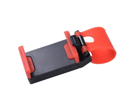 Suporte Universal Volante Carro Meizu Para Apple, Huawei, Samsung, Xiaomi Serda-run Vermelho
