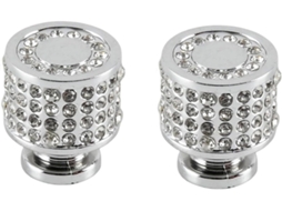 2-puxadores De Cristal Para Gavetas Armários, Alças Em Abs, Puxadores De Luxo Para Armários Cozinha, Design Moderno