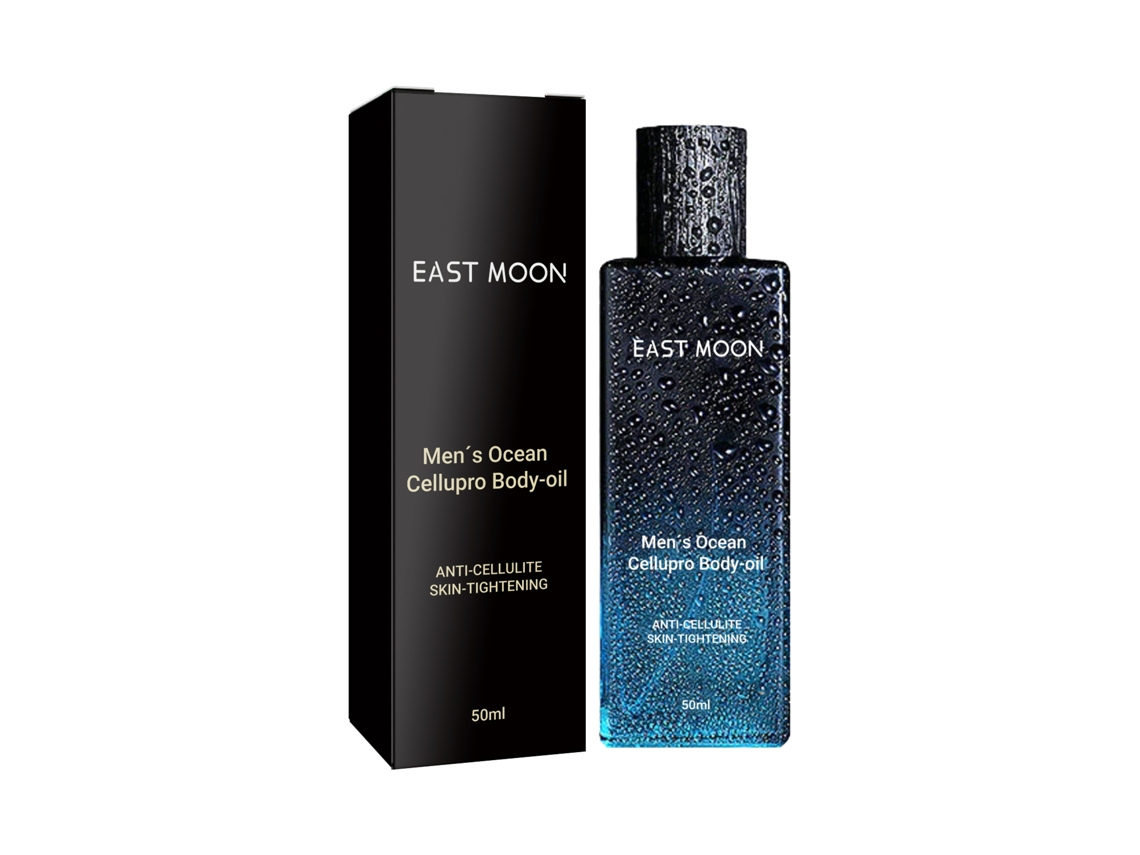 Óleo Corporal LAXISCREED East Moon, para Homens, Fortalece e Tona Abdômen e Peito