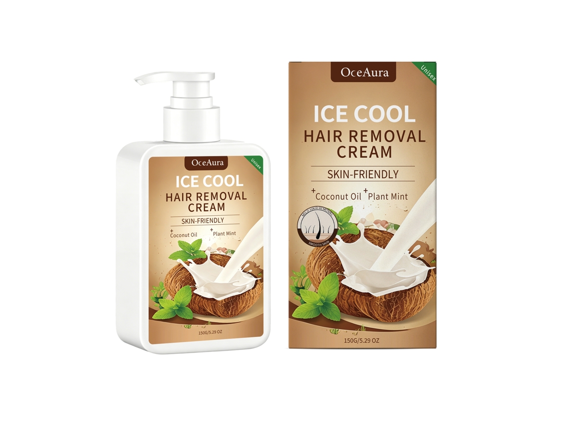 Creme Depilatório Facial Oceaura Suave Pele Refresh