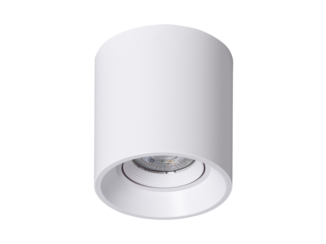 Aplique de Teto Branco com Lâmpada Gu10 Space