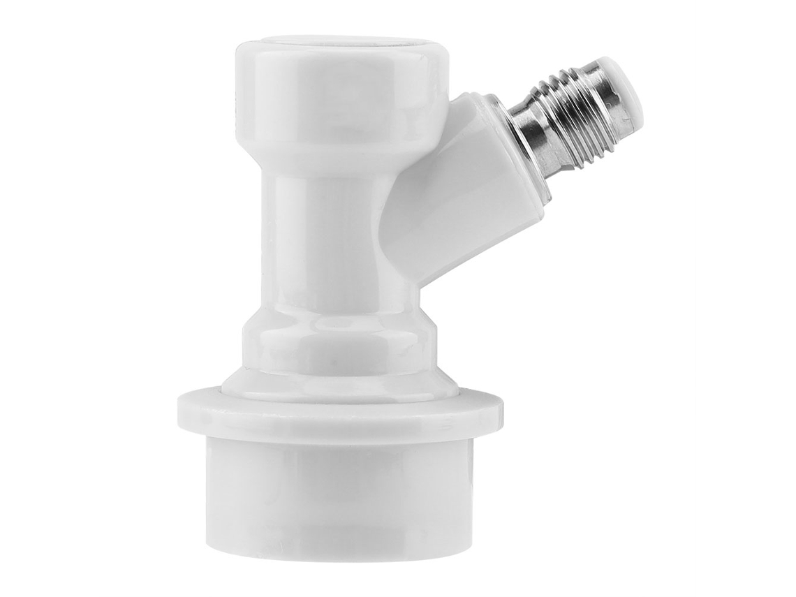 Kit Conectores Desconectáveis Ball Lock Para Cerveja Caseira (branco)