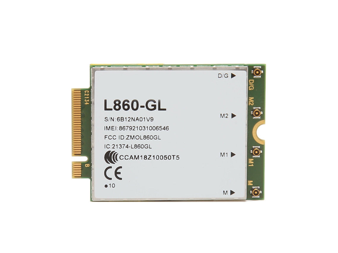 Módulo 4g (função Esim Interface M.2) Cartão De Módulo 4g Lte Fibocom L860-gl