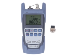 Medidor De Potência Óptica 650nm 7 Comprimentos De Onda Testador De Fibra Óptica