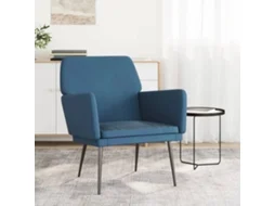 Armchair, Armchairs Vidaxl Azul Veludo