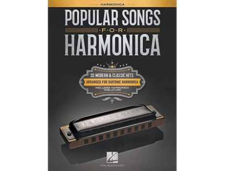 Livro POPULAR SONGS FOR HARMONICA de Hal Leonard Corp (Inglês)