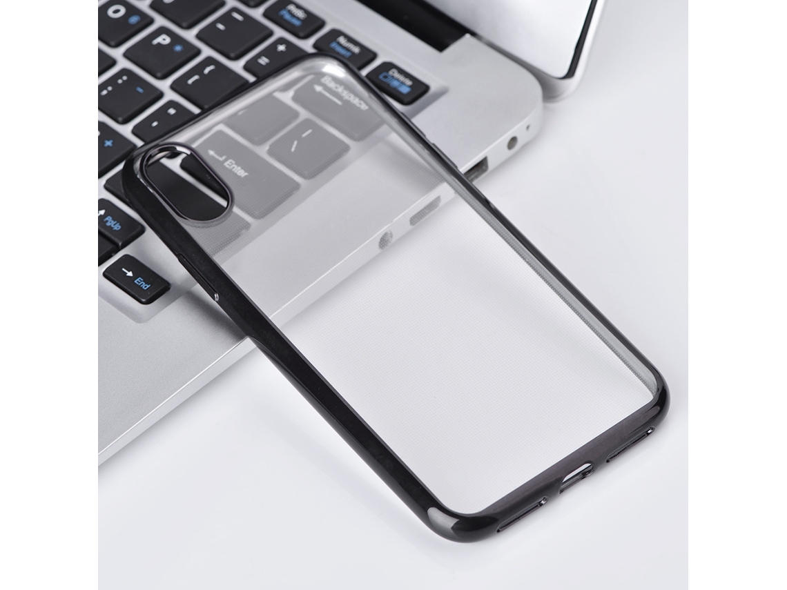 Capa LAXISCREED Apple X Anti quebra Tpu Eletroplatada
