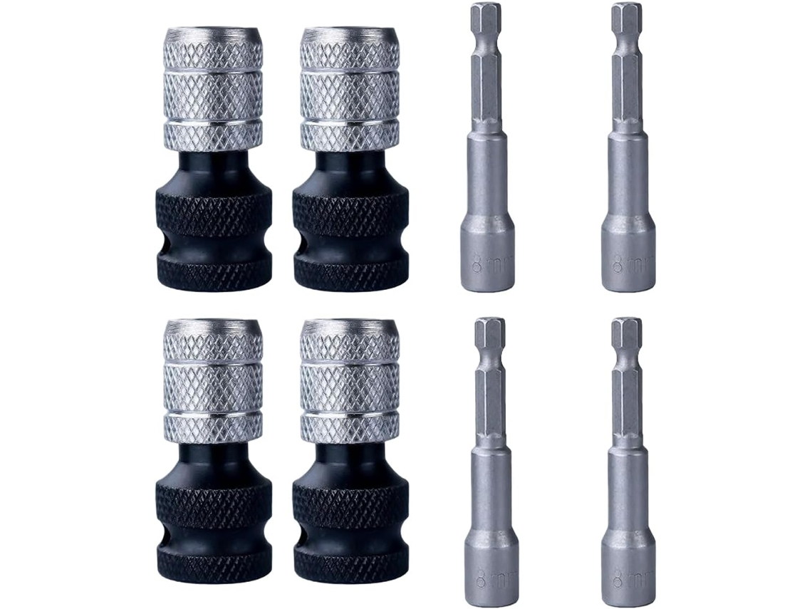 Adaptador Soquete para Martelo Pneumático Extensão Metálica, CHABERLU
