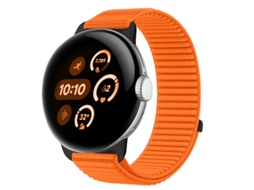 Pulseira para Google Pixel Watch 4/3, Nylon Trançado, 41mm(laranja)czhmart