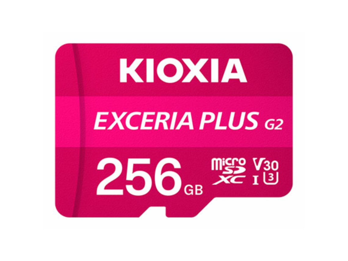 Micro Sd Kioxia 256gb Exceria Plus G2 Uhs I C10 Con Adaptador