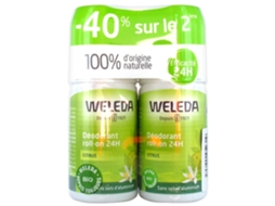 Desodorante Al Citrus Roll-On 24H Lote de 2 X 50 Ml WELEDA
