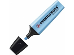 Marcador Fluorescente STABILO Boss Original (Azul)