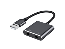 Placa de Som externa USB compatível com jogos de computador | EOOCOO