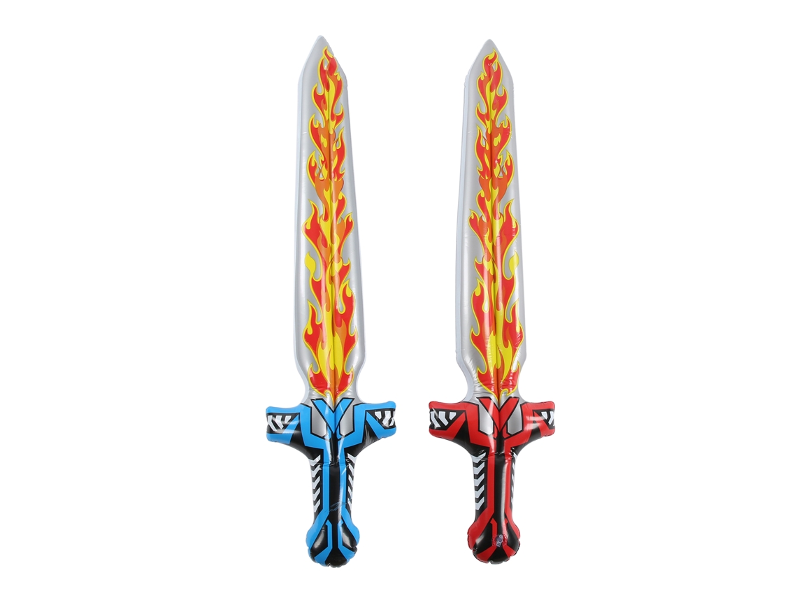 2 Espadas Infláveis De Brinquedo Para Brincadeira Festa Aquática