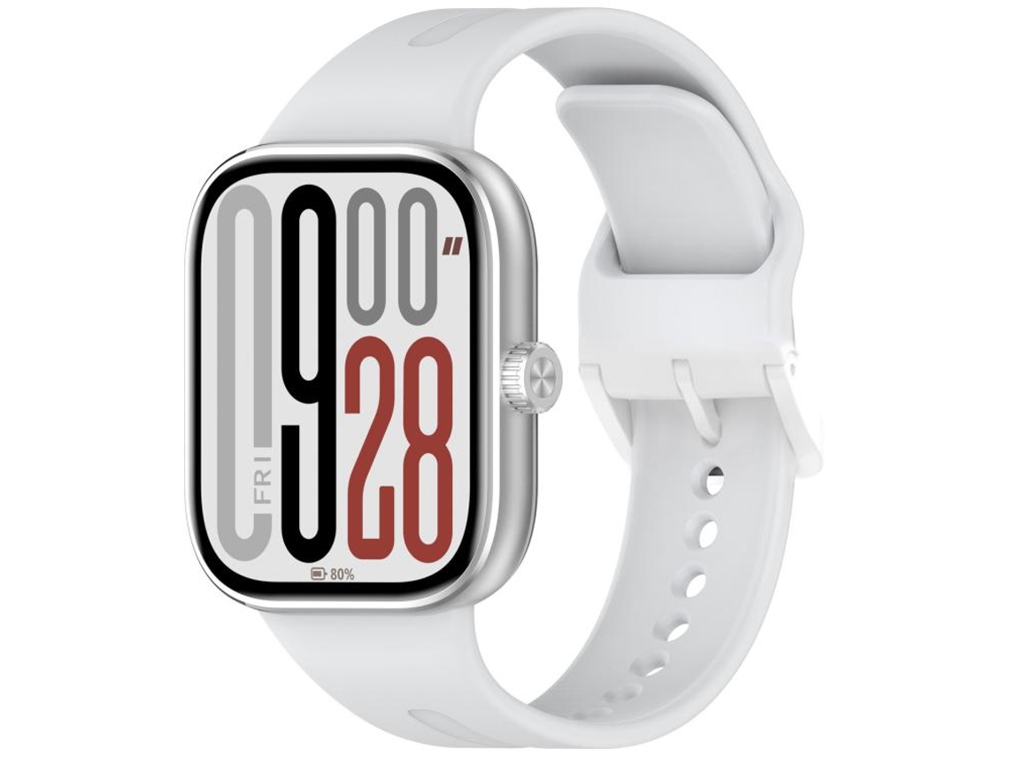Bracelete Para Redmi Watch 6 / 5 / 4 - Silicone Cor Sólida - Liberação Rápida Cinza Coco