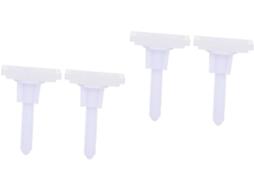 Kit De 4 Parafusos De Reposição Para Acessórios De Assento Sanitário