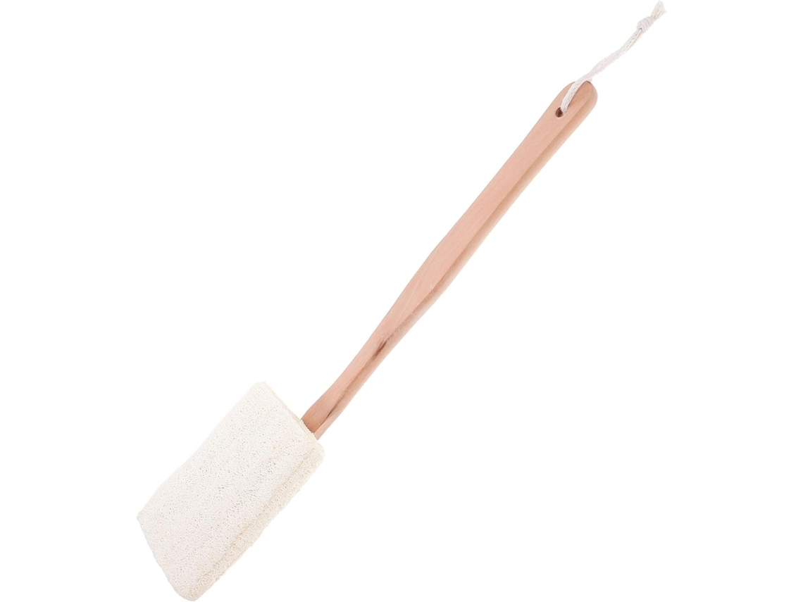 Lurelia Escova Esponja De Banho De Cuidado Corporal, Esponja Suave, Cabo Longo E Com Argola, Rotina Spa Suave