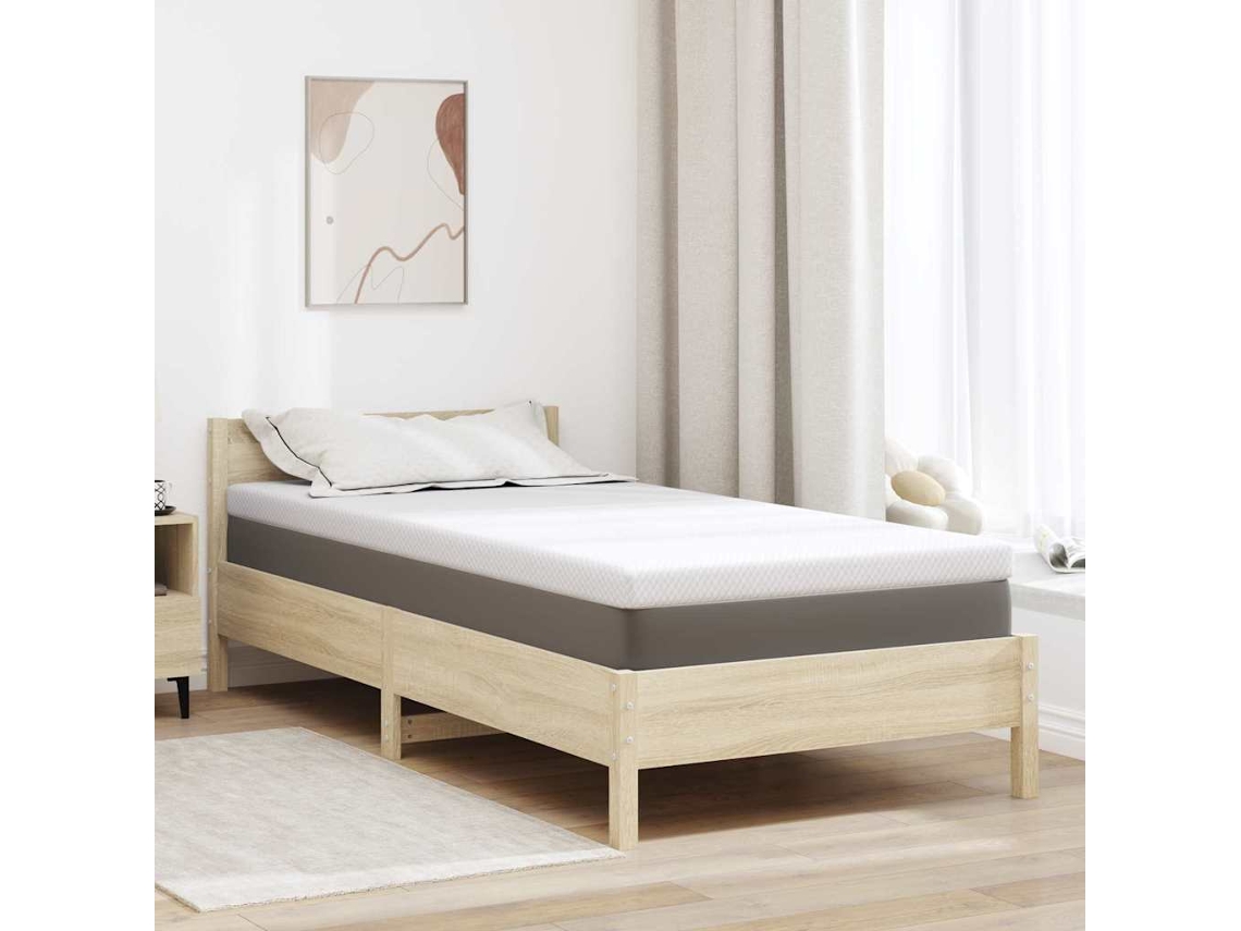 Vidaxl Protetor De Colchão De Espuma Viscoelástica 100 X 200 Cm Thick