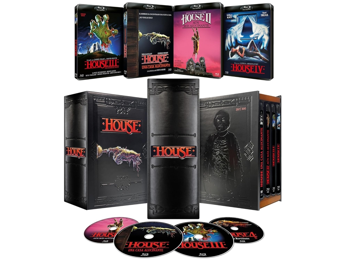 House 1 2 3 4 Research (4 Discos, Caixa Em Madeira E Couro Numerada E Limitada)
