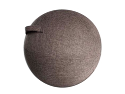 Capa protetora resistente para bola de ioga de 65 cm, ideal para treinamento de parto, pilates e para sentar na bola. Inclui bolsa de transporte Alça Aquaforge.