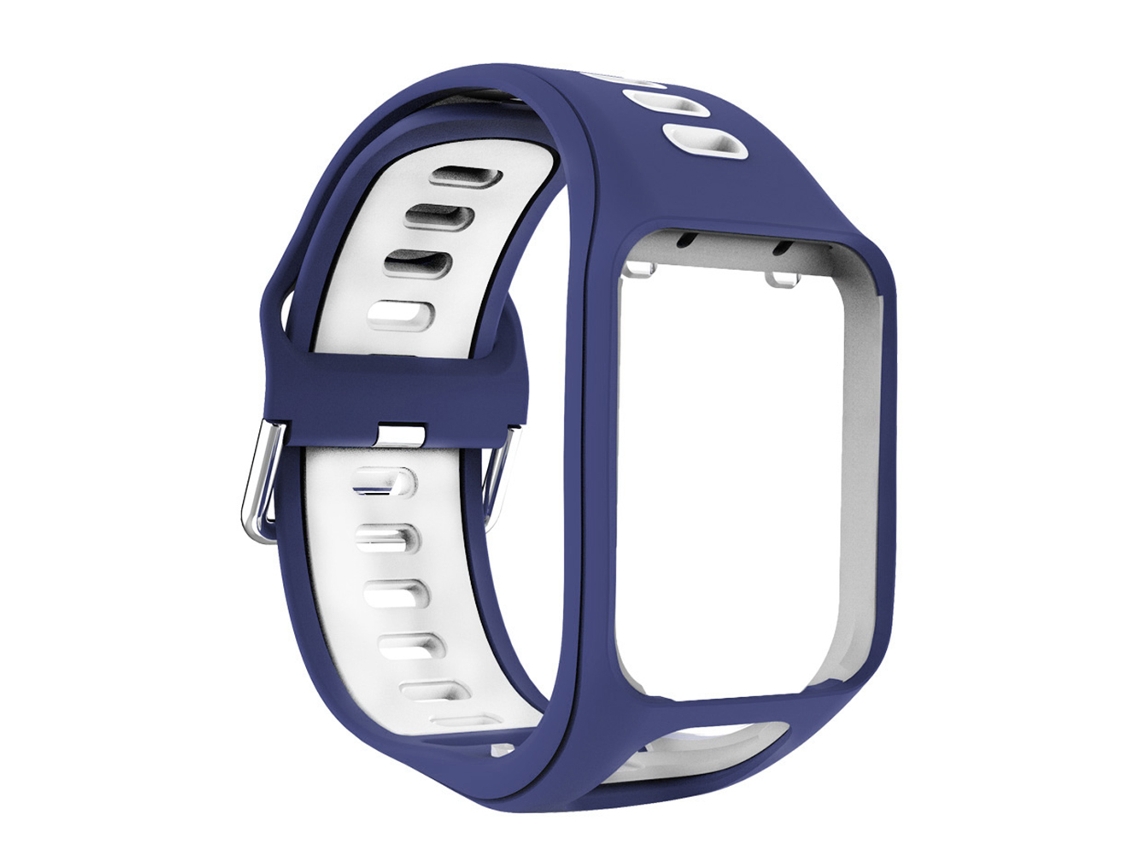 Cordão de Relógio de Silicone Compatível com Relógios Tomtom Pulseira de Substituição EOOCOO