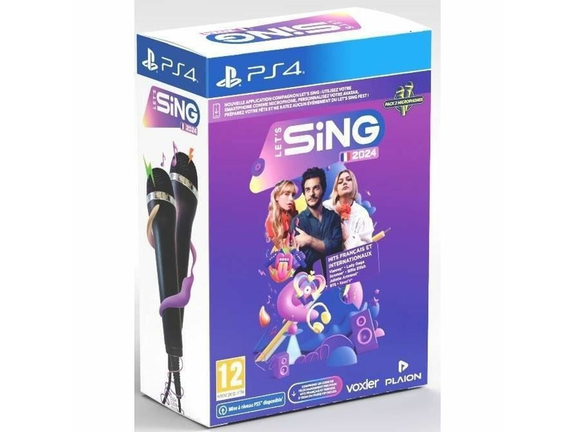 Jogo Eletrónico Playstation 4 KOCH MEDIA Let'S Sing 2024 France Edition Fr