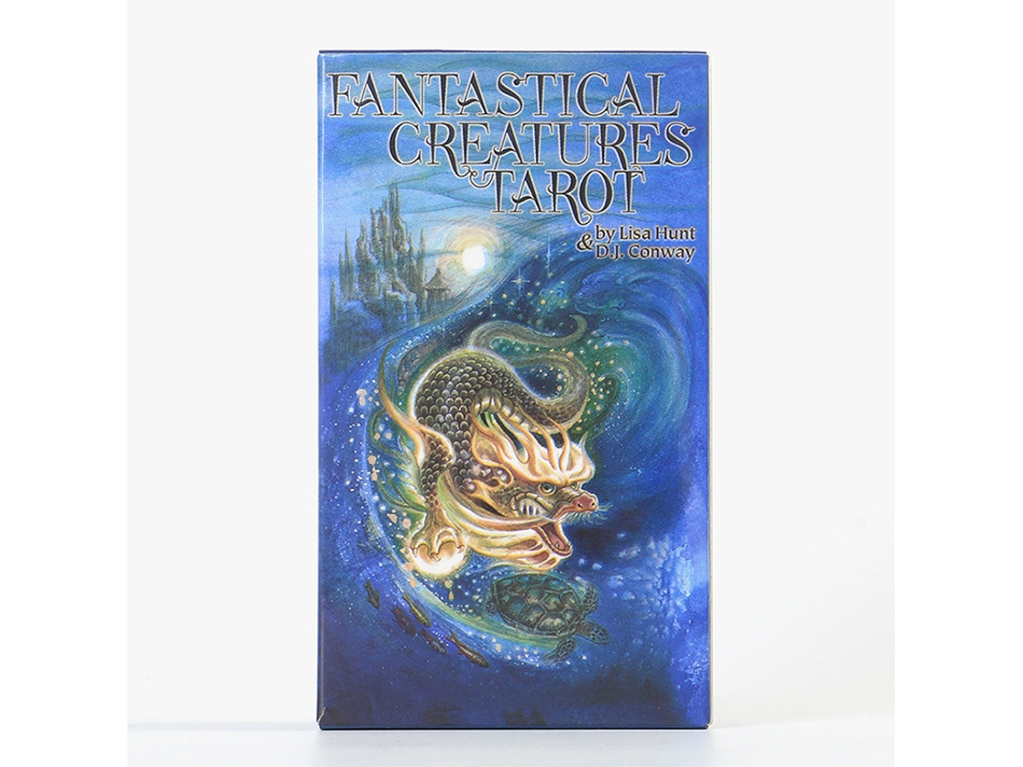 Tarot Oráculo De Criaturas Fantásticas (versão Em Inglês, 12x7)