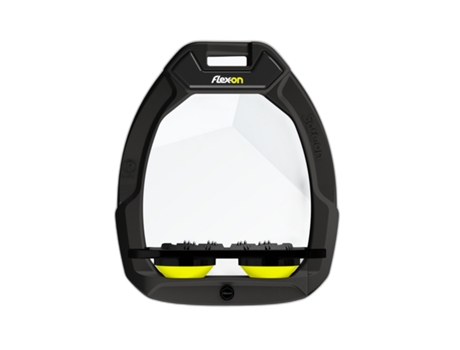 aliminium flat grip caliper preto/preto/amarelo FLEX ON