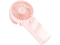 Ventilador de Mesa Portátil Pode Ser Usado Sobre uma Ou na Mão e É