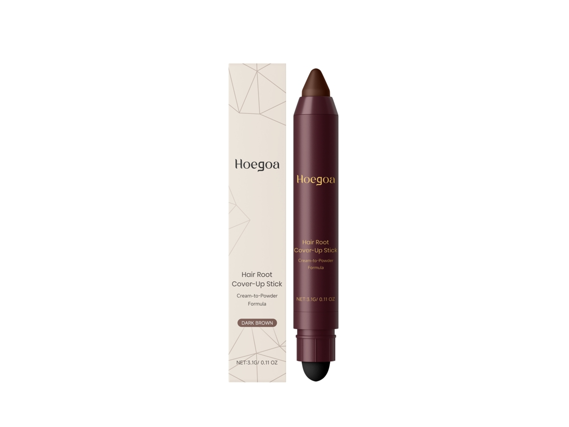 Caneta Tinta Raiz para Cabelo Castanho Escuro Vegetal LAXISCREED