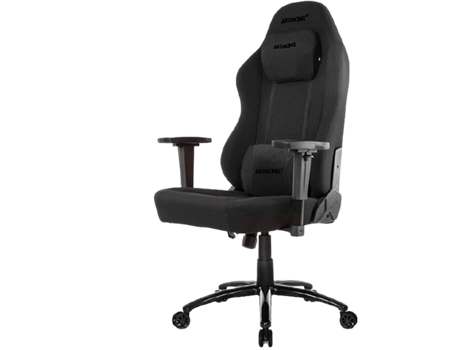 Cadeira Gaming AKRACING Office Opal (Até 150 kg - Elevador a gás Classe 4 - Preto)