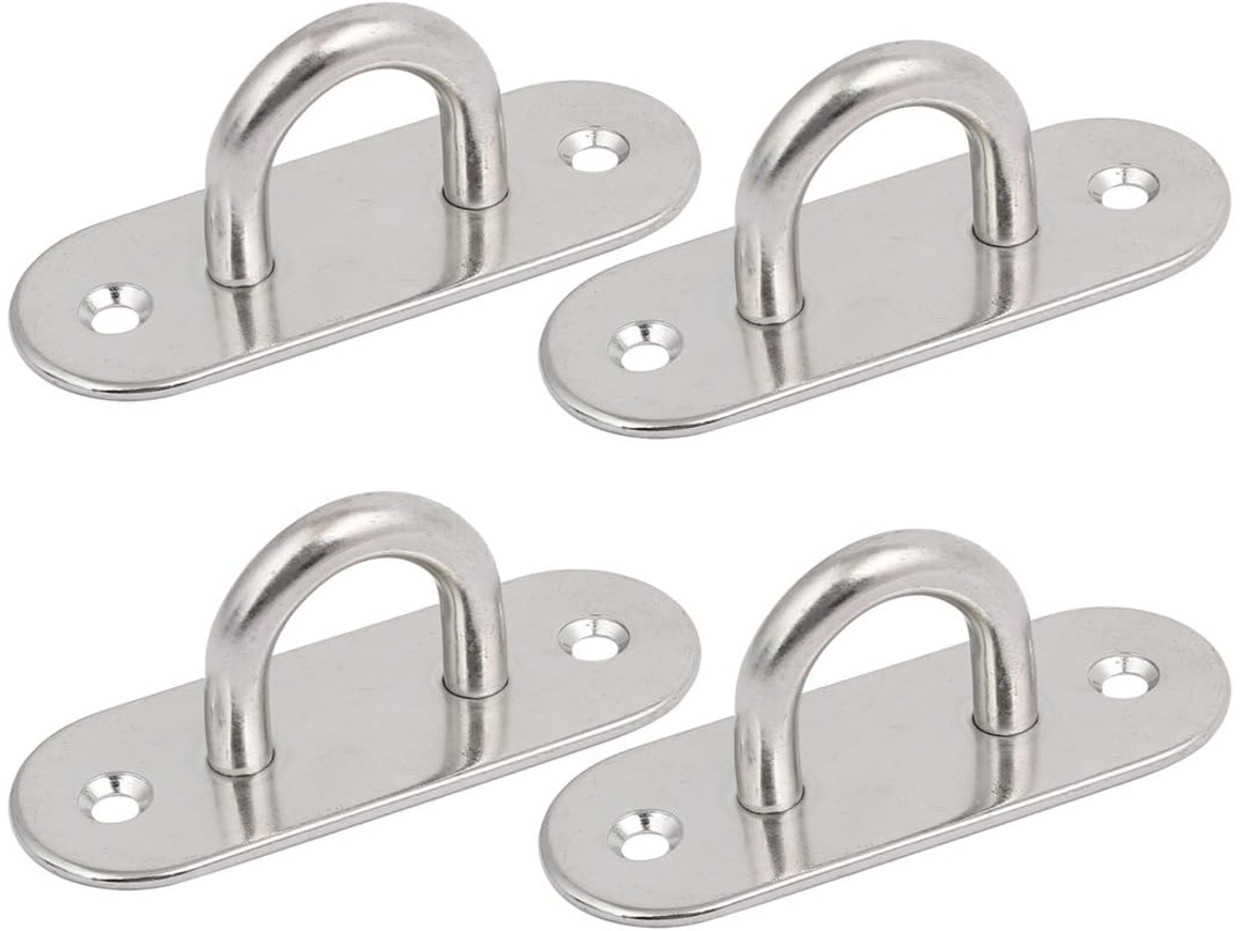Anel Retangular de Aço Inoxidável 304 com 9 Mm de Espessura para Proteção Contra Sombra em Velas de CHABERLU