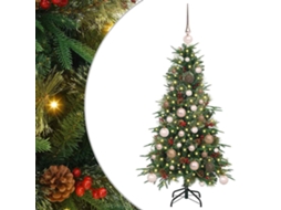 Conjunto 1 Decoração De Natal Vidaxl Verde Plástico (120 Cm)